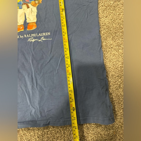 POLO RALPH LAUREN Boys Color Blocked Polo Bear Tee XL 18-20 - Picture 7 of 7